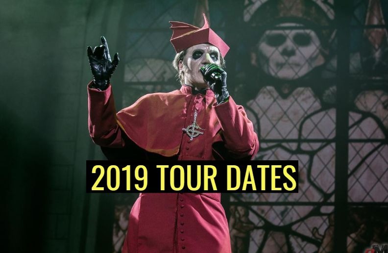 Ghost 2019 tour dates