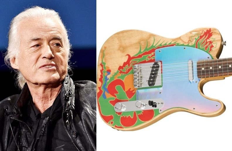 Jimmy Page Dragon guitar