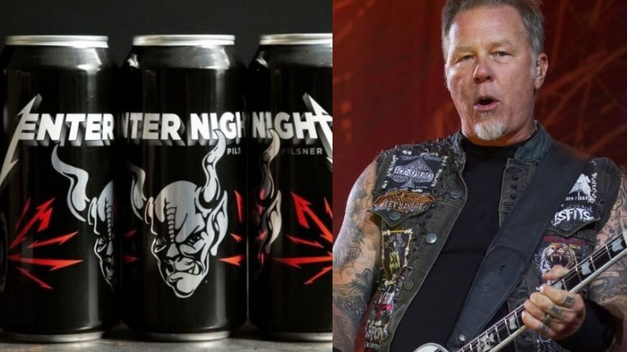 Toppa Rock Off PHM Metallica Merchandising Ufficiale Beer Label 