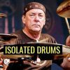 Neil Peart isolated drums