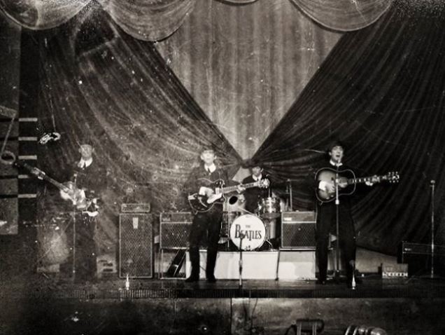 Beatles unseen photo 1963