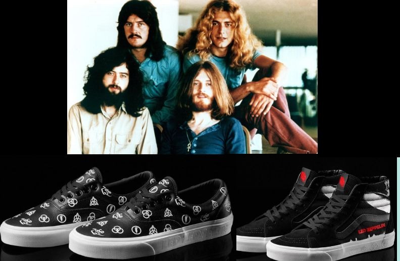 Vans releases Led Zeppelin sneakers