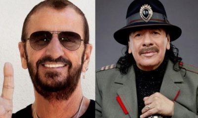 Ringo Starr Carlos Santana