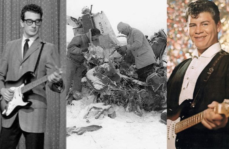 The tragic death of Buddy Holly and Ritchie Valens