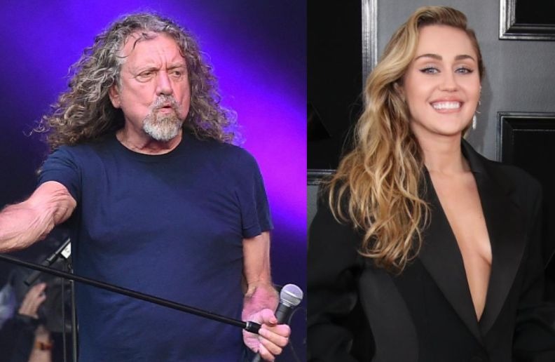 Robert Plant Miley Cyrus