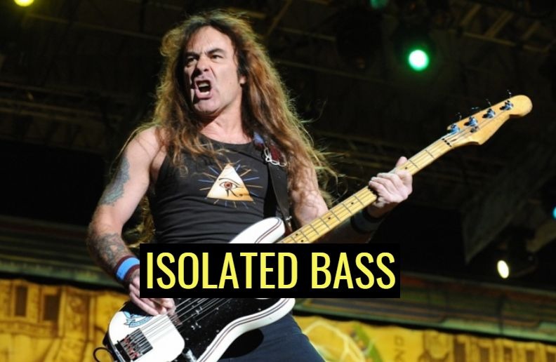 Steve Harris isolated bass