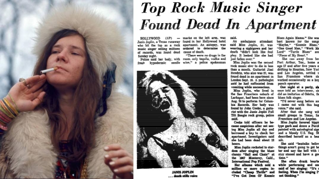 The Tragic Story Of Janis Joplin Death 