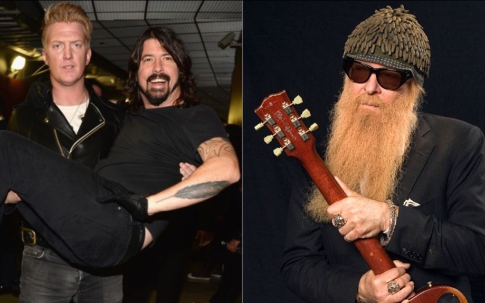 Dave Grohl Josh Homme Billy Gibbons