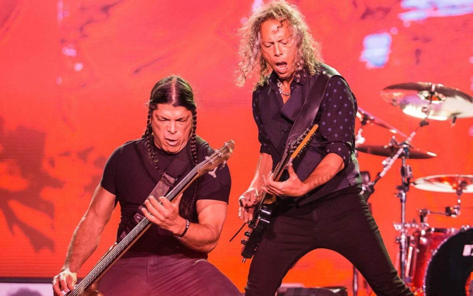 Rob Trujillo Kirk Hammett