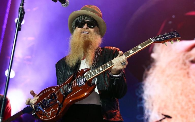 Billy Gibbons isolated guitar
