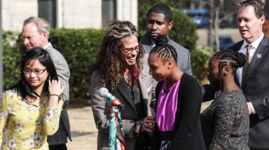 Steven Tyler shelter for young victims of abuse