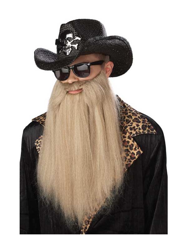 ZZ Top beard costume