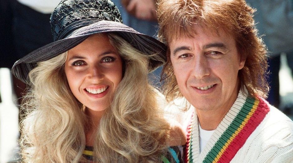Bill Wyman and young ex-wife