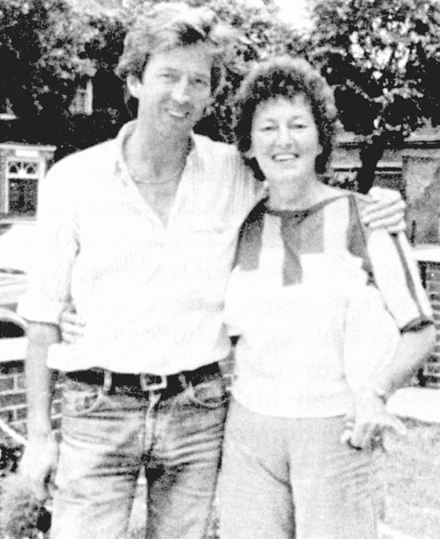 Eric Clapton and his mother