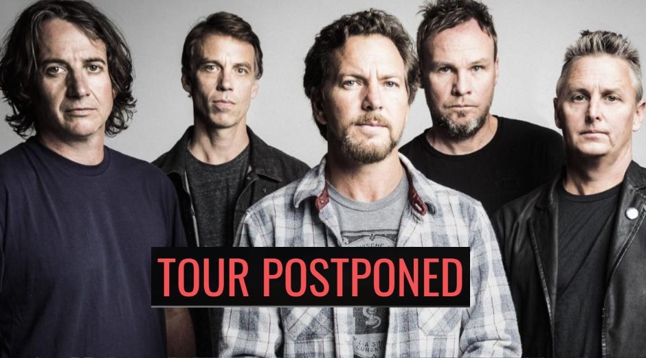 Pearl Jam tour postponed