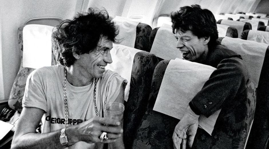 Keith Richards Mick Jagger met