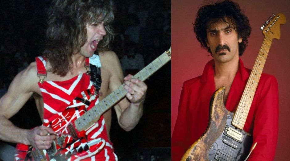 Eddie Van Halen Frank Zappa