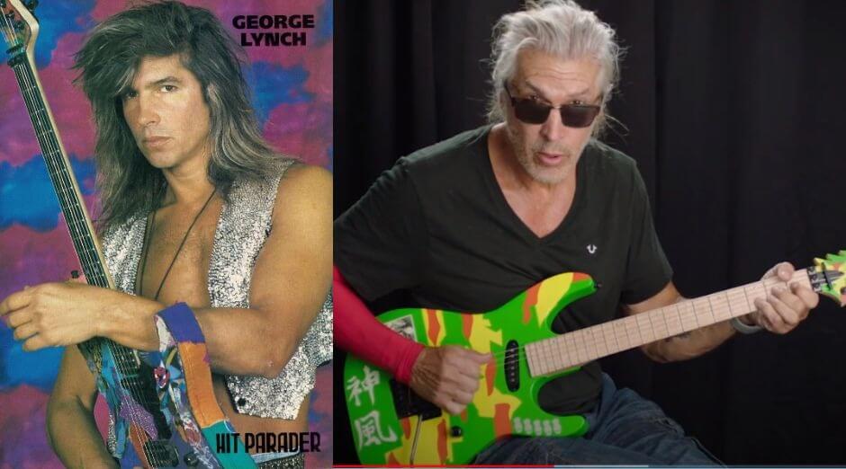 George Lynch now and then