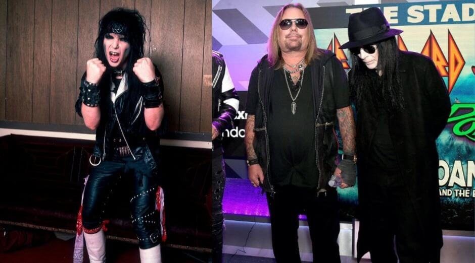 Mick Mars now and then