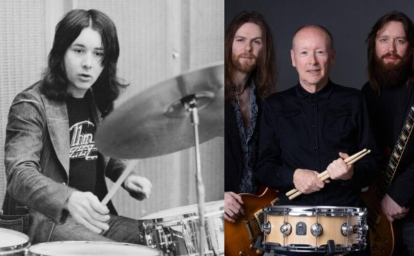 Brian Downey now and then