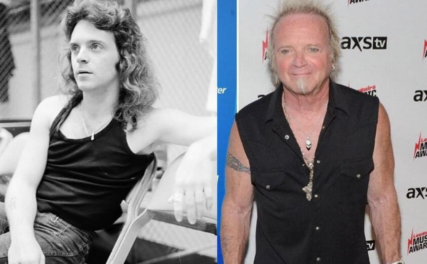 Joey Kramer now and then