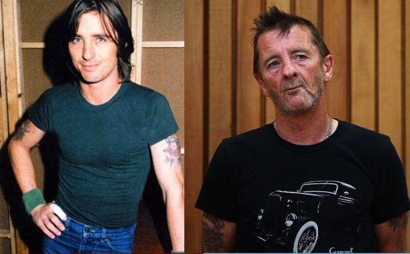 Phil Rudd now and then