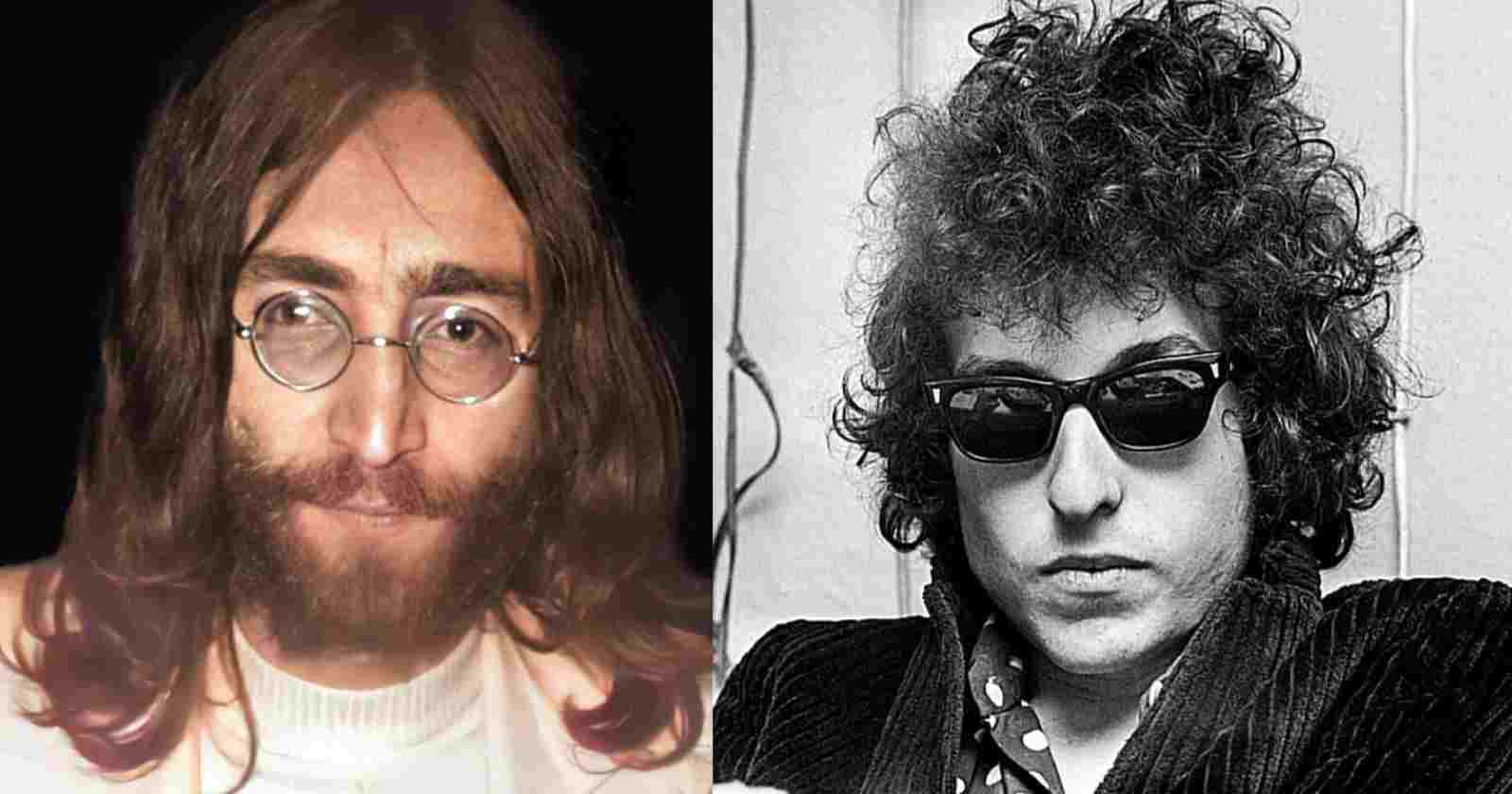 John Lennon Bob Dylan