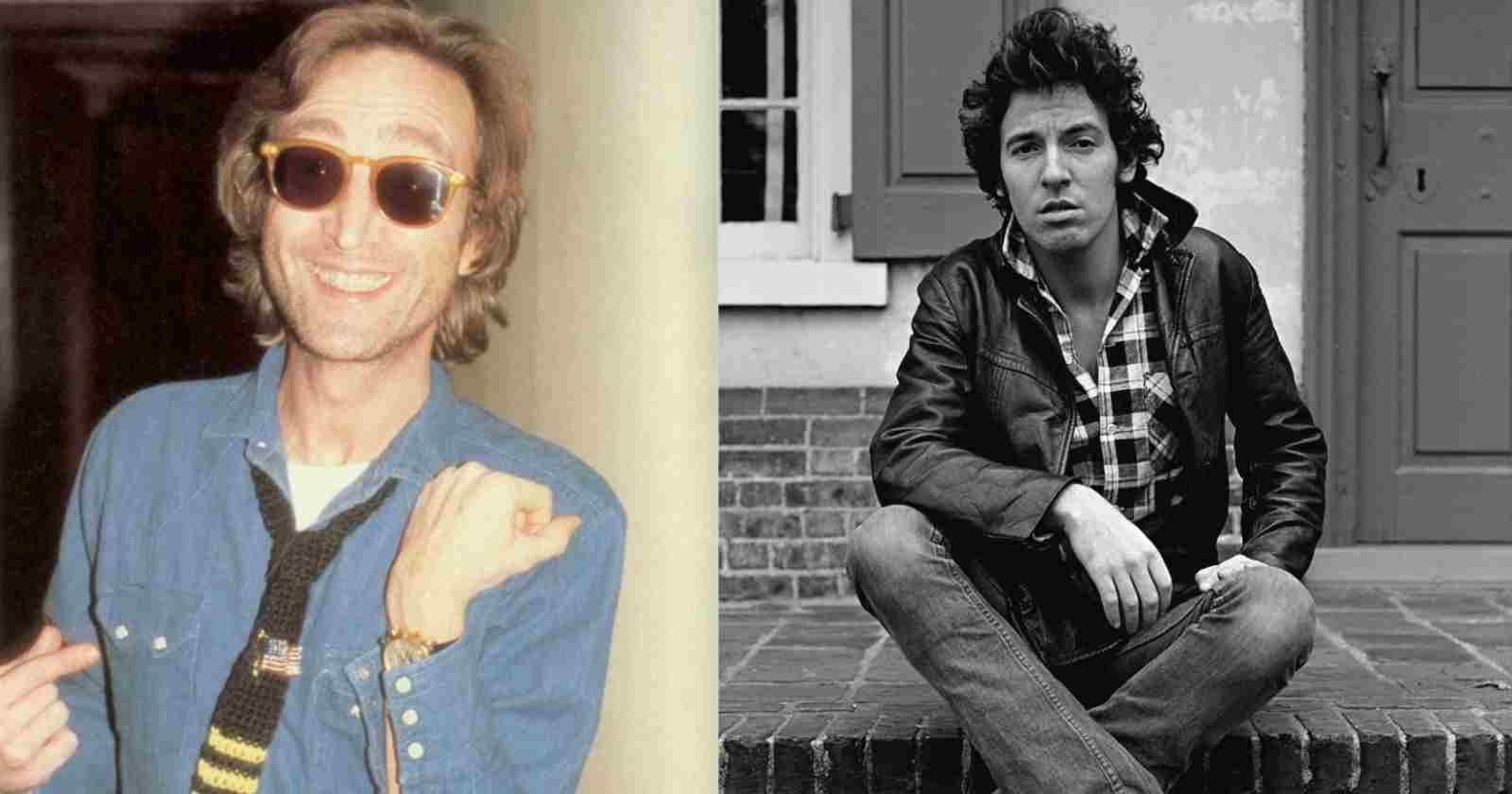 John Lennon Bruce Springsteen