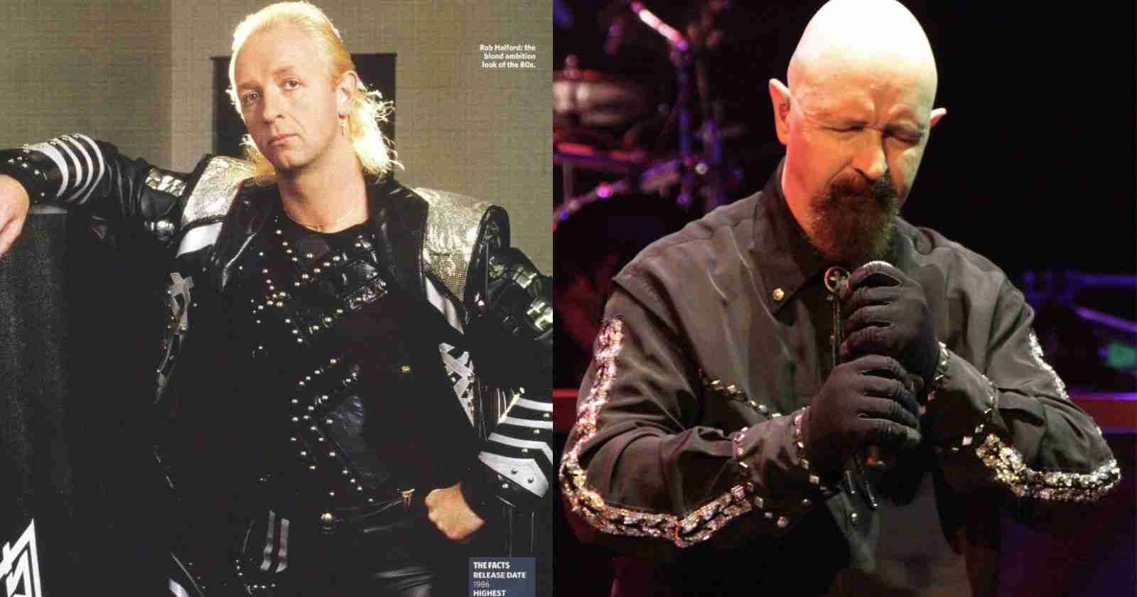 Rob Halford now and then