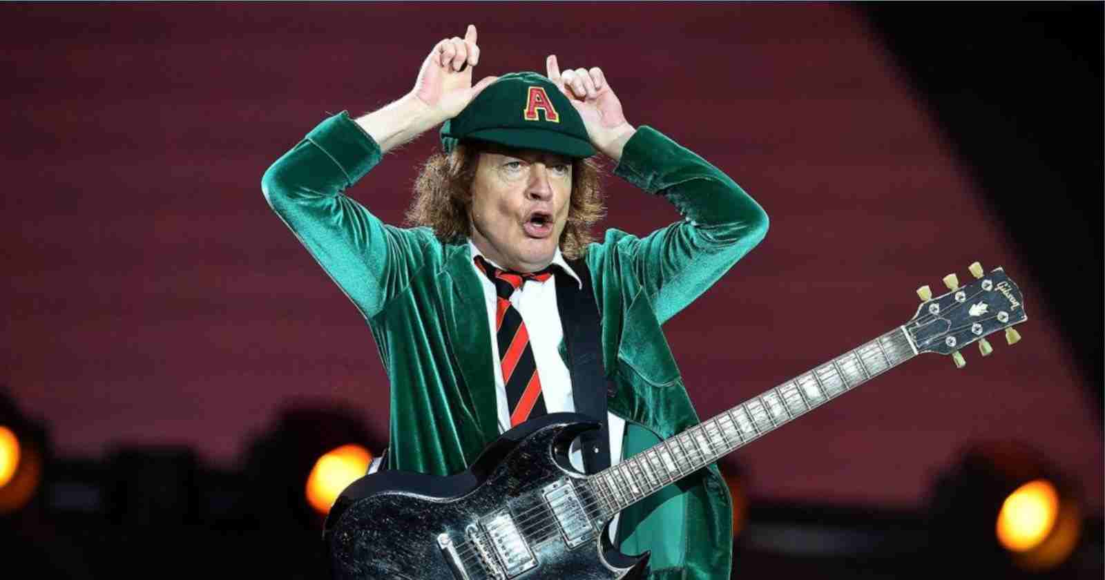 Angus Young devil