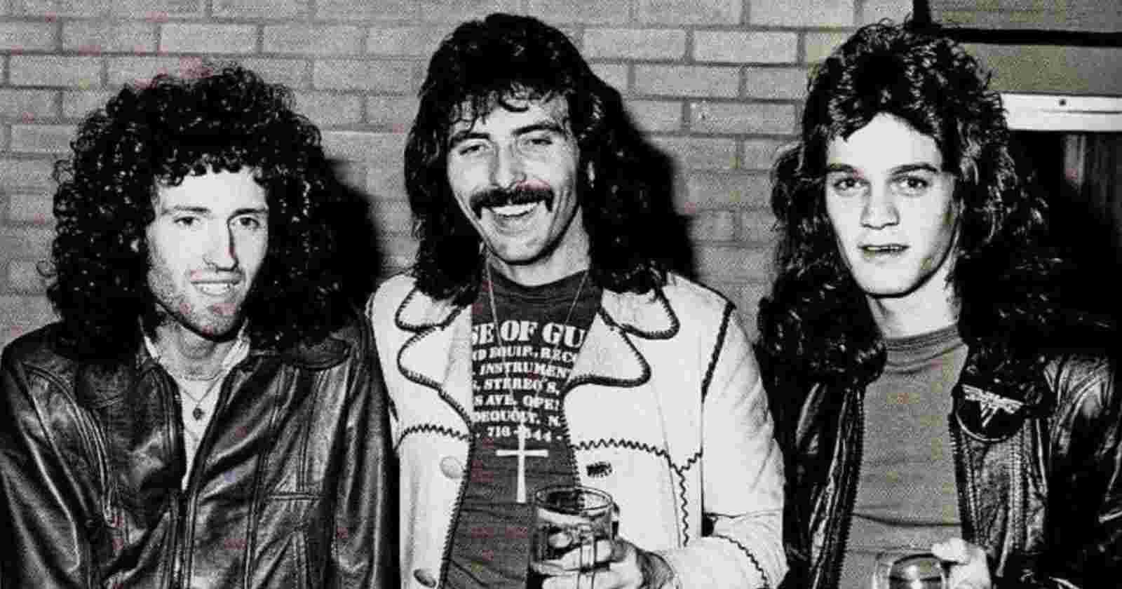 Brian May Tony Iommi Van Halen