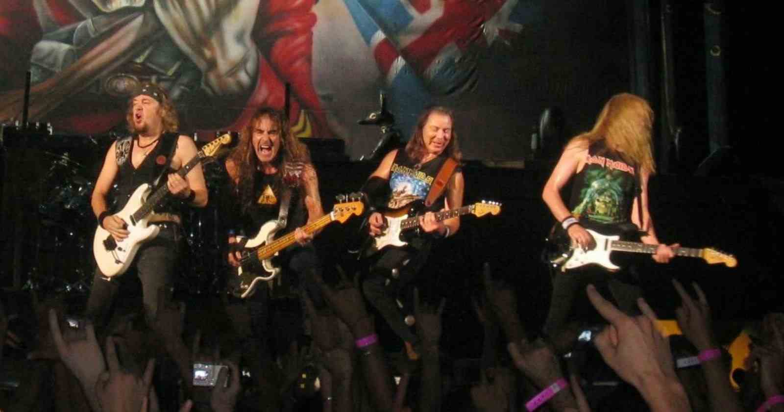 Iron Maiden guitars