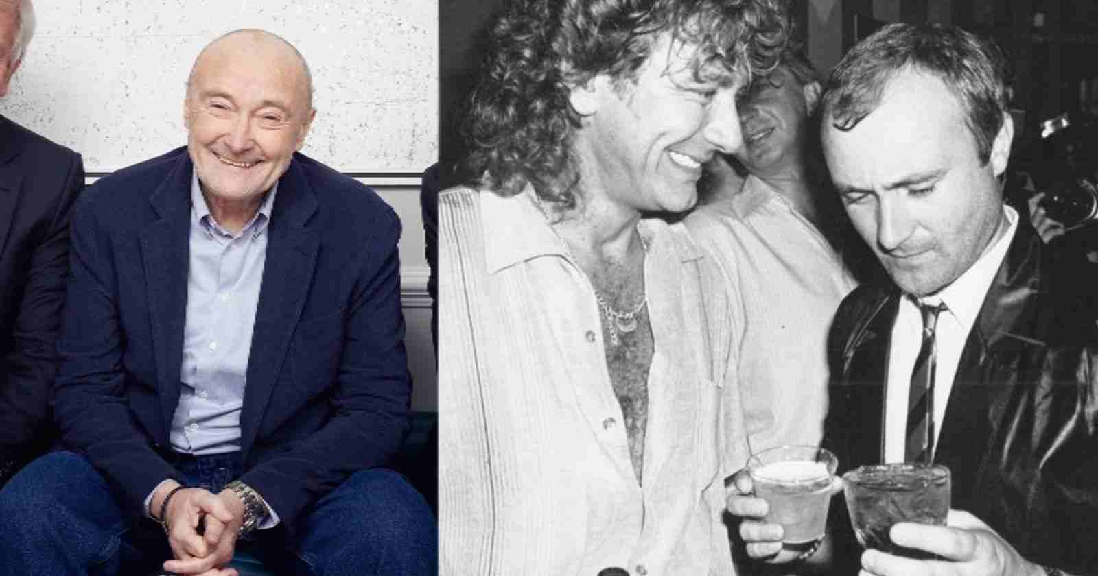Phil Collins Robert Plant