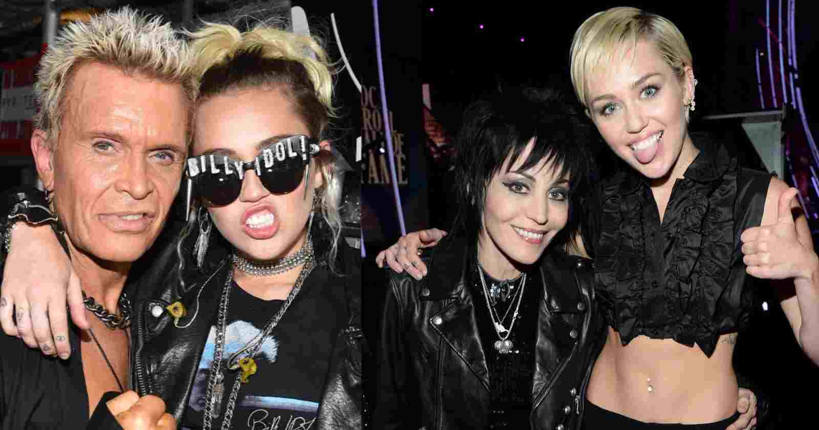 Miley Cyrus Billy Idol