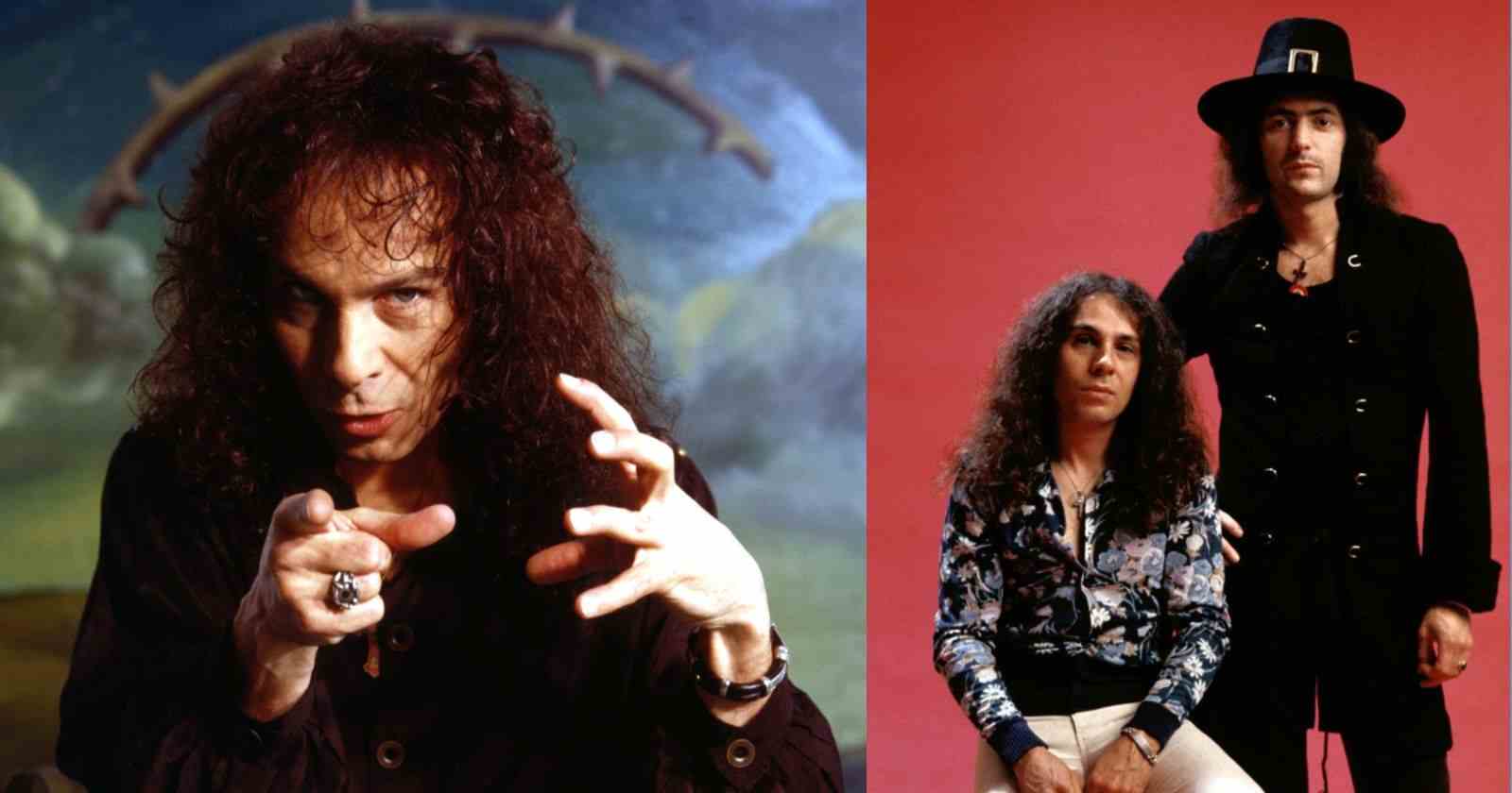 Long Hair Maske aus Karton Ronnie James Dio 