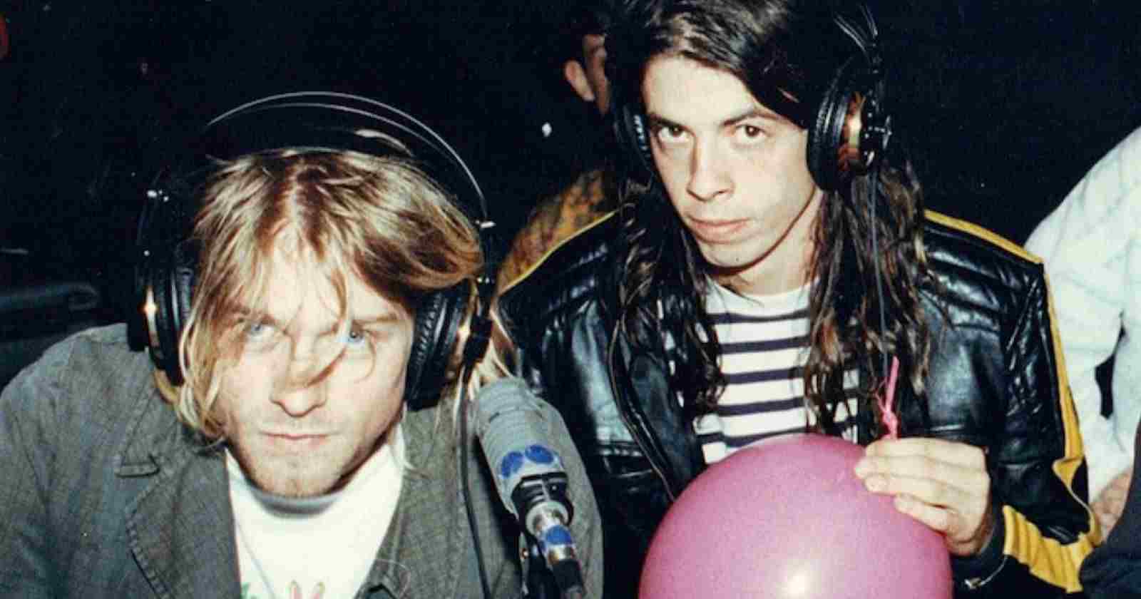 Dave Grohl Kurt Cobain