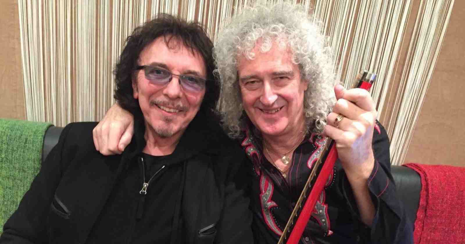 Tony Iommi Brian May