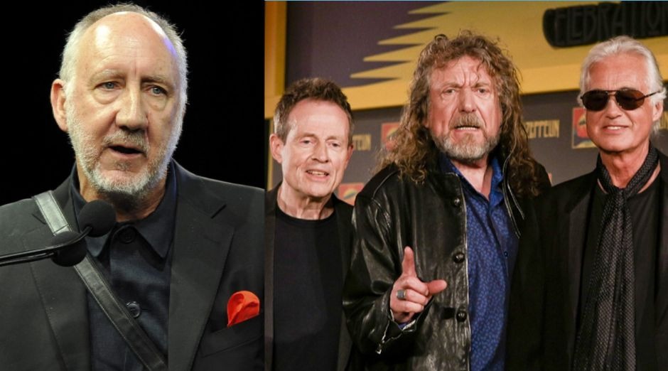 Pete Townshend Led Zeppelin Rock And Roll Garage