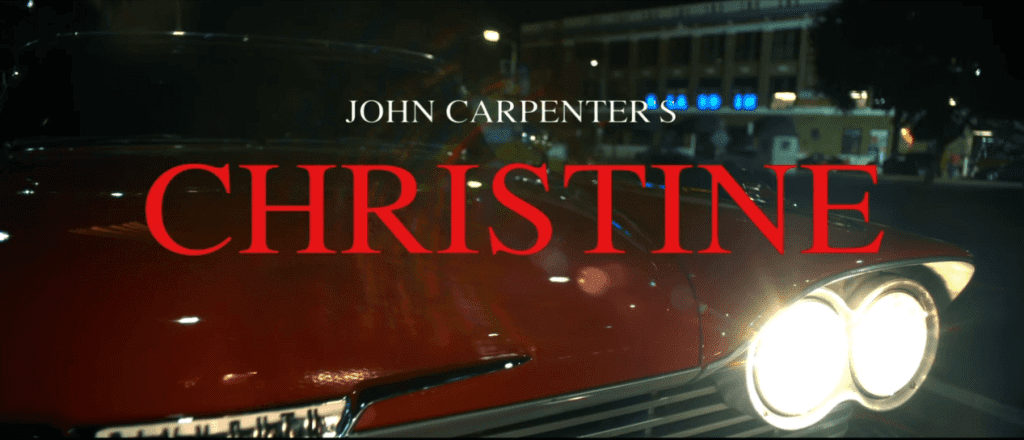 Watch John Carpenter videoclip for “Christine” theme