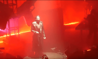 Watch Marylin Manson performing new songs in first concert tour