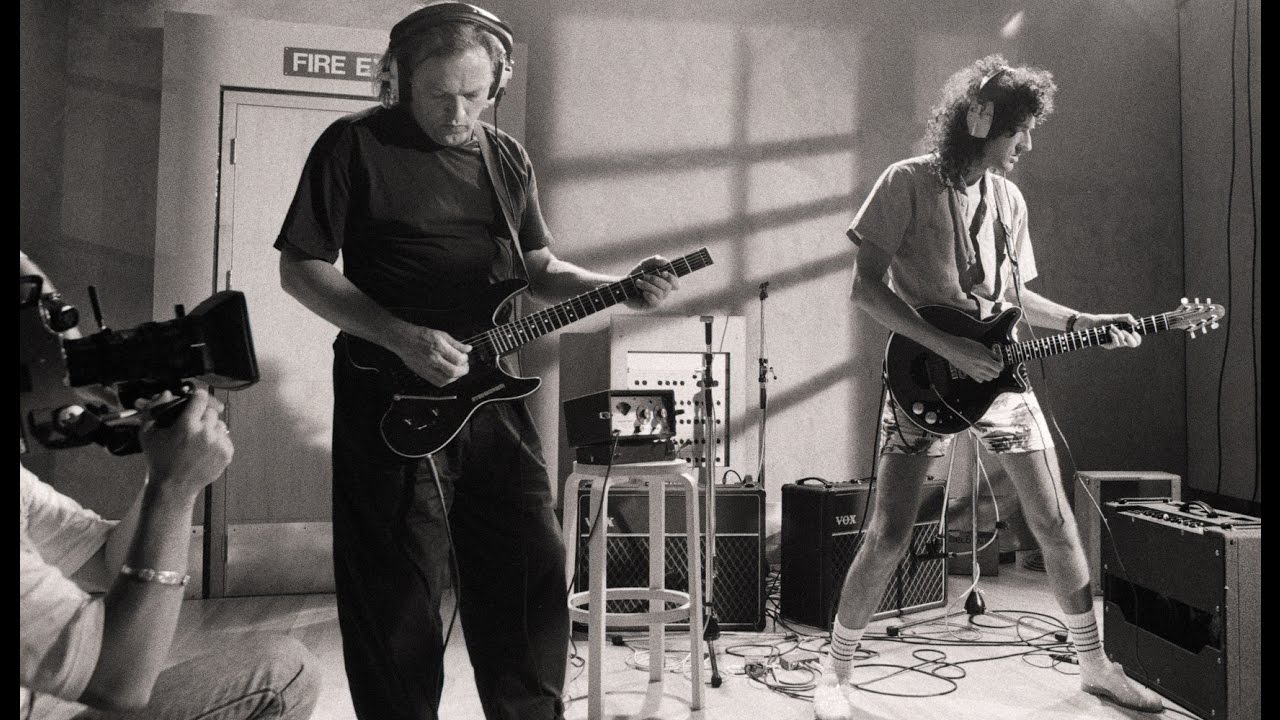 David Gilmour and Brian May