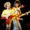 Eddie Van Halen and Sammy Hagar 1985