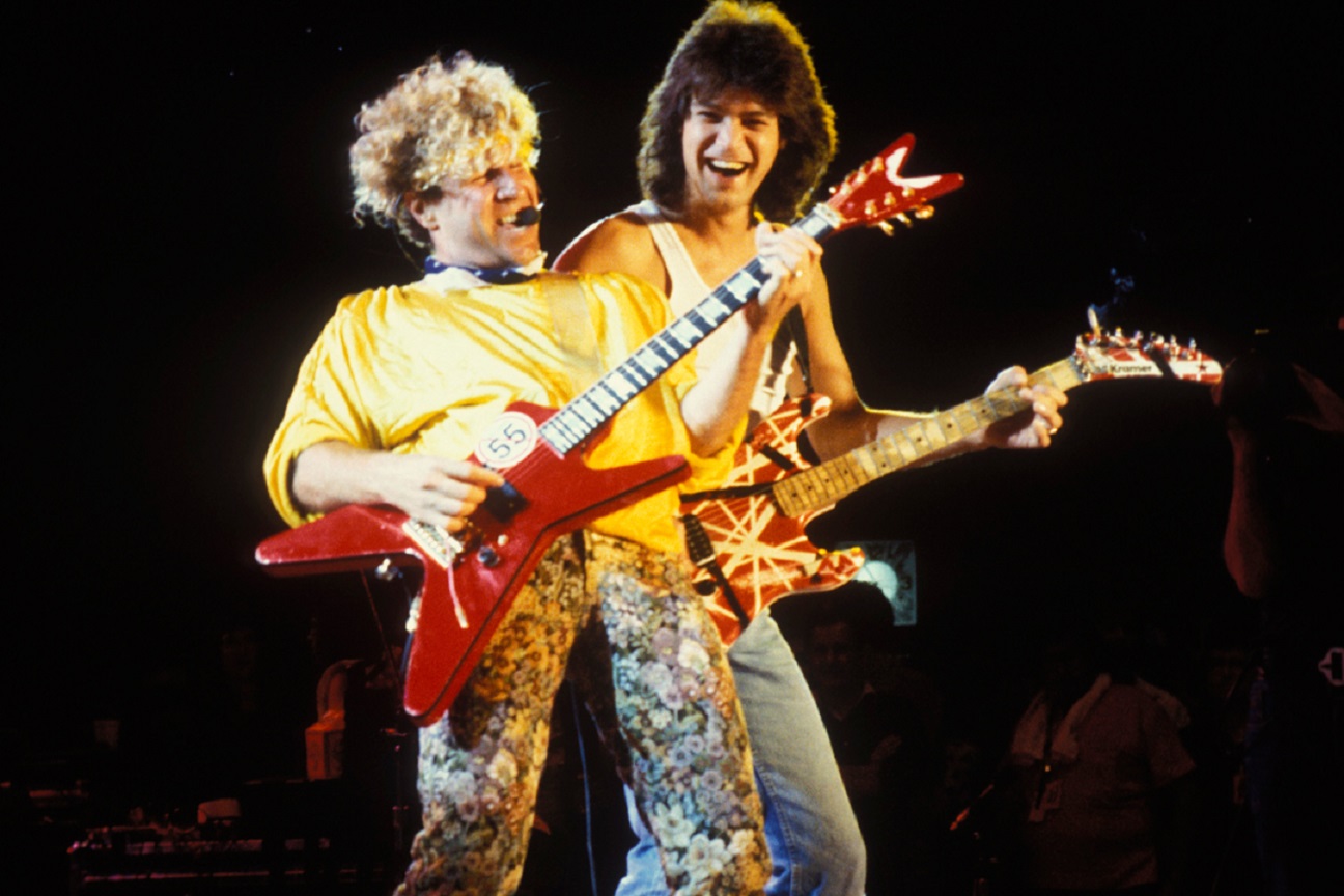 Back In Time Sammy Hagar And Eddie Van Halen Playing Rock And Roll 