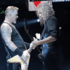 James Hetfield and Kirk Hammett in London