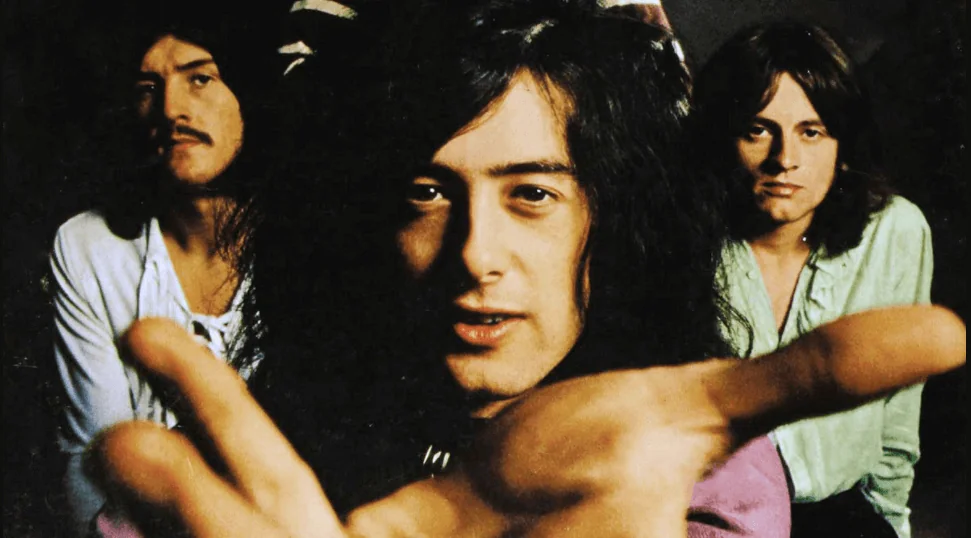 John Bonham, Jimmy Page and John Paul Jones