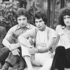 Queen band black and white