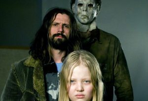 Rob Zombie and Michael Myers 