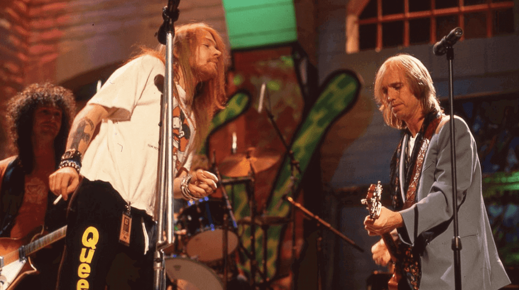 Tom Petty and Axl Rose