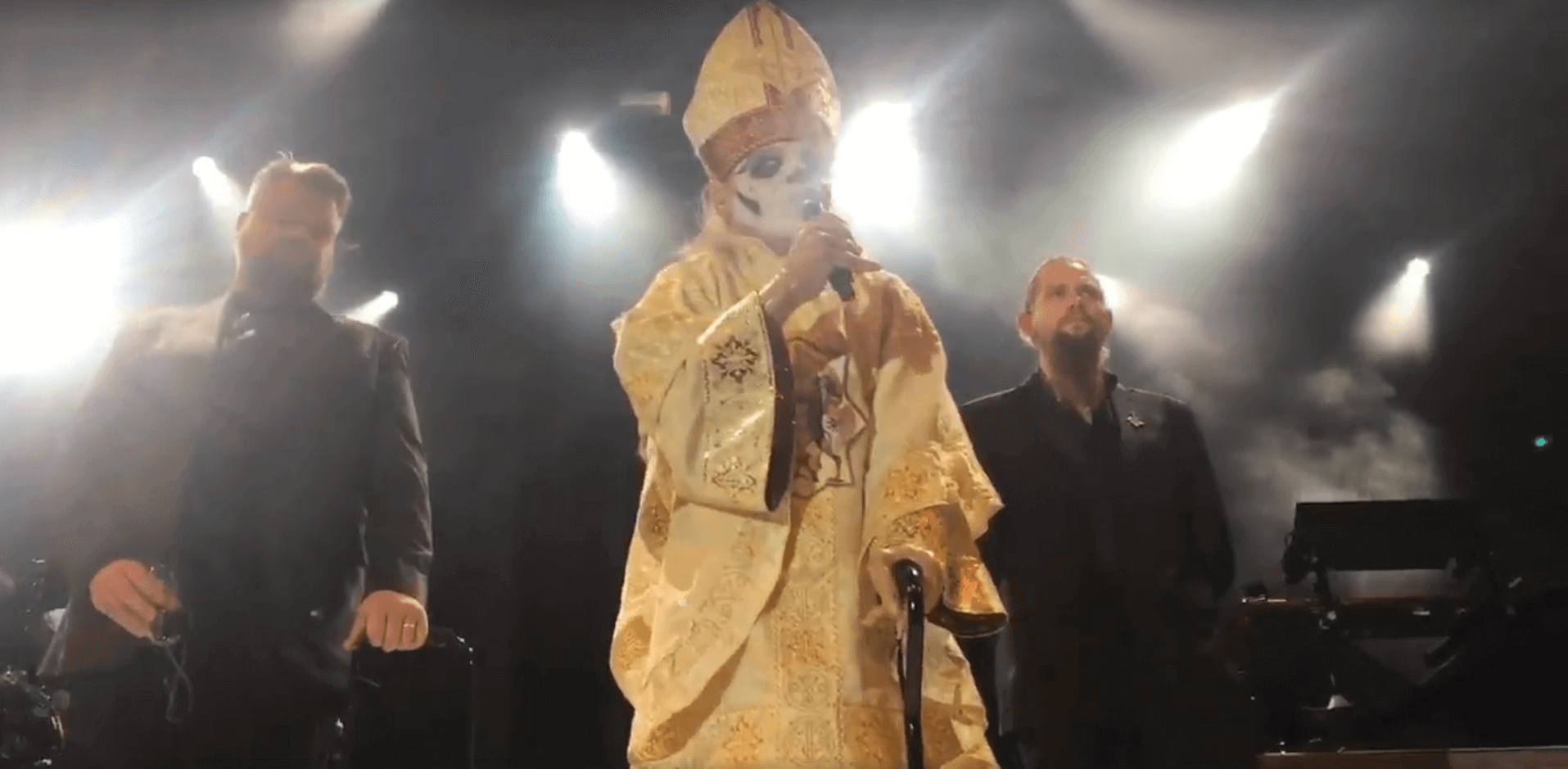 Watch Ghost’s Papa Emeritus be replaced by new frontman
