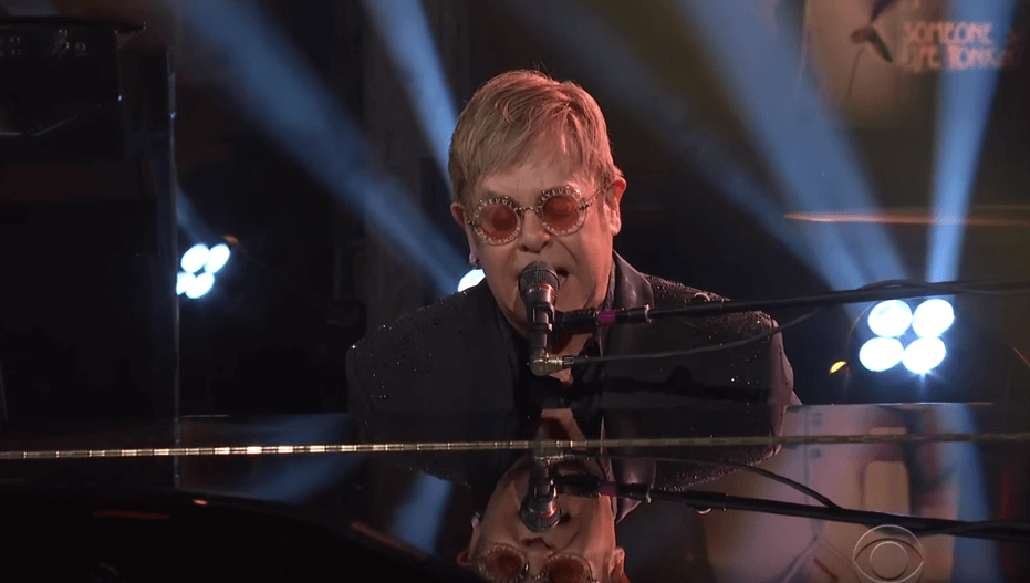 Elton John on Stephen Colbert